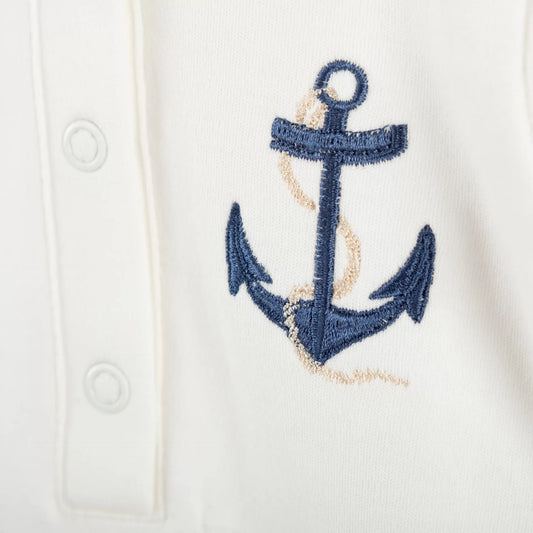 Asil Marin Nakışlı Organik 5'li Hastane Çıkışı