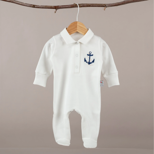 Asil Marin Nakışlı Organik Tulum