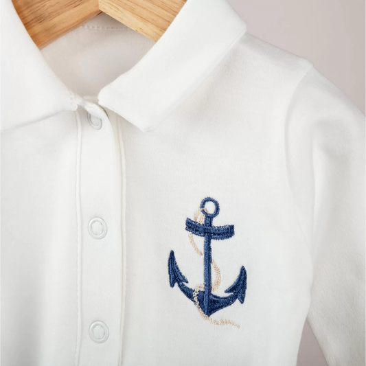 Asil Marin Nakışlı Organik Tulum