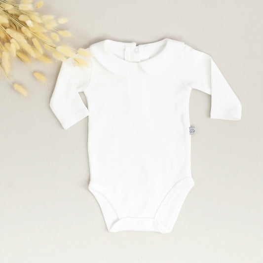 Uzun Kol Bebe Yaka Body | Organik Pamuk